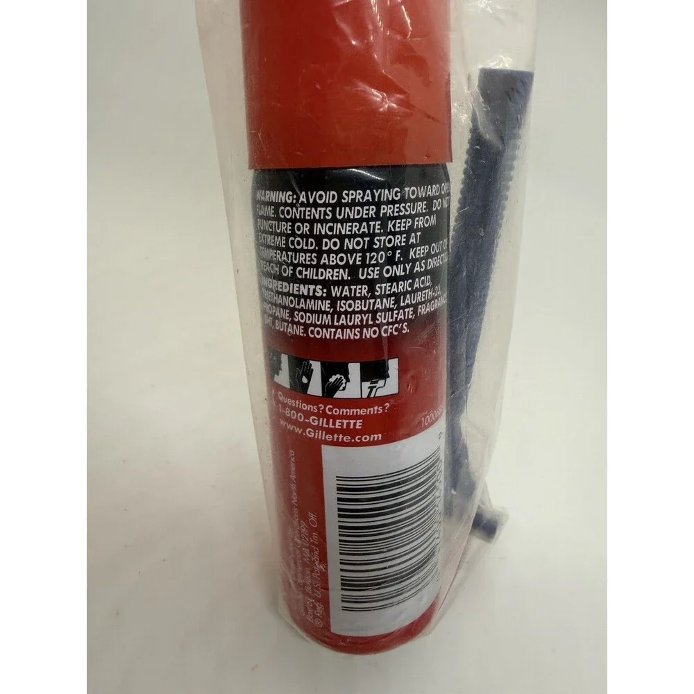 Gillette For Men Razor And Shave Foam 2oz, Perfect Set For Traveling, AIRBNB New
